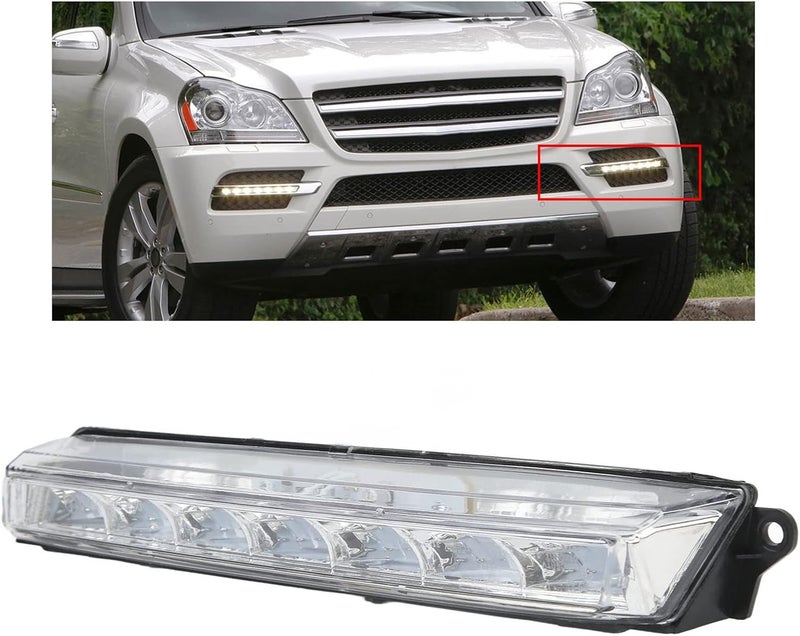 Aramox Daytime Running Lamp, Daytime Running Light Replacement for X164 GL320 GL350 GL450 GL550 20072013 (Right 1649060451) - Image 5